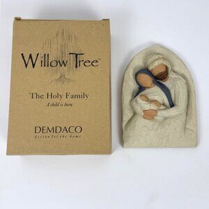 Willow Tree Demdaco "A Child is Born" Holy Family Plaque Susan Lordi
